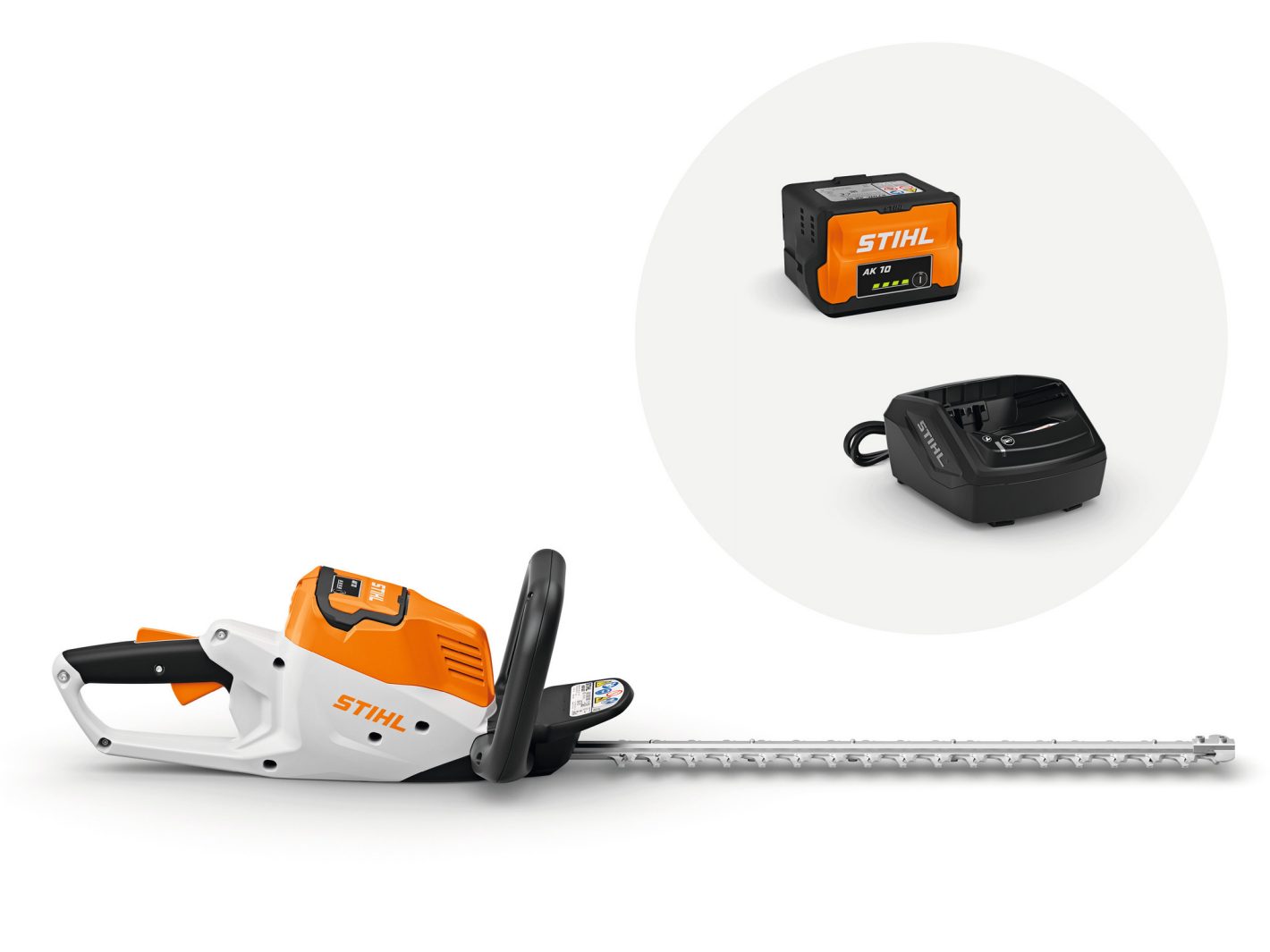 STIHL HSA 50 Battery Hedge Trimmer AK System with Battery and Charger, HSA50