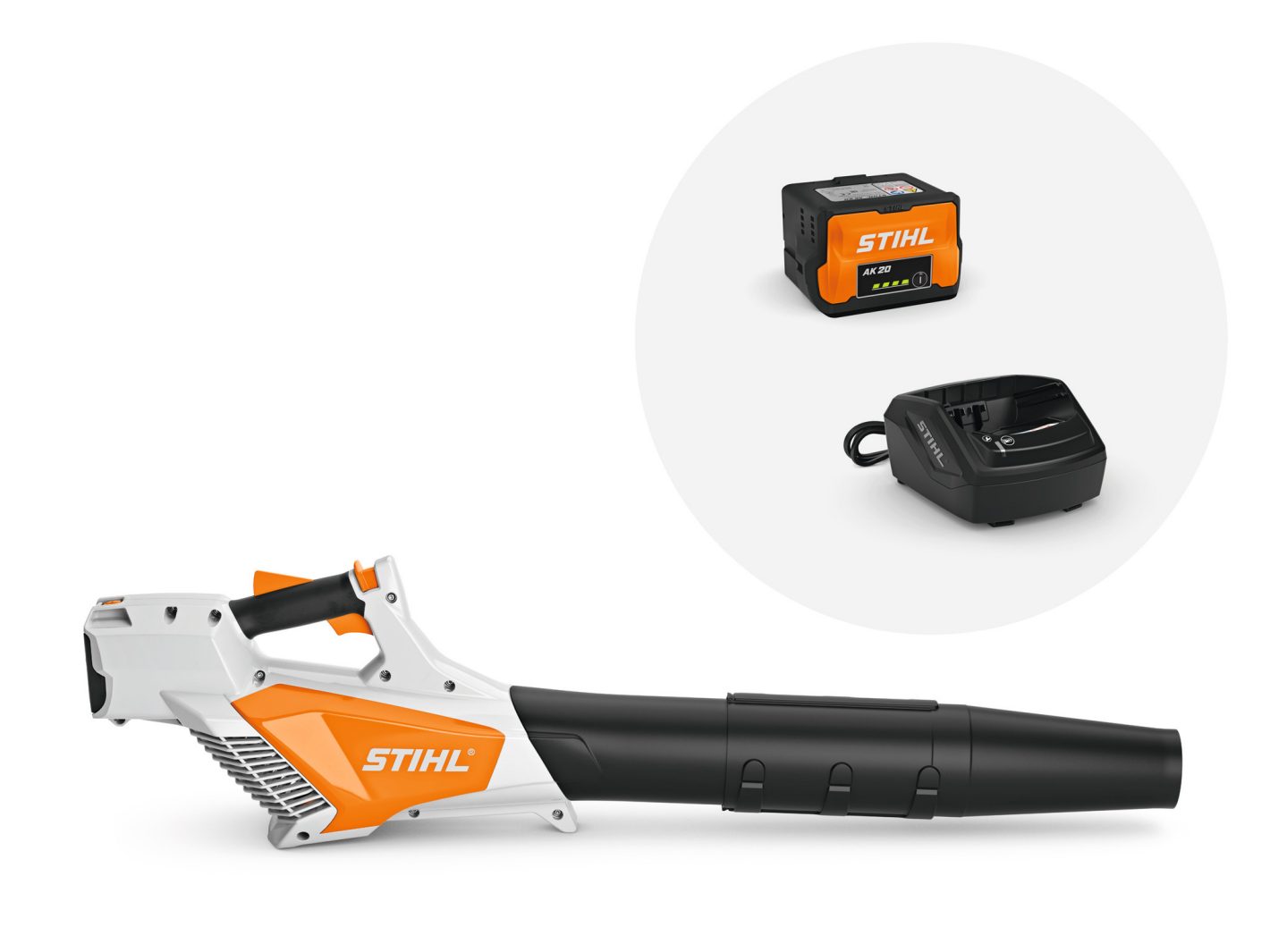STIHL BGA 57 Battery Blower AK System with Battery and Charger, BGA57