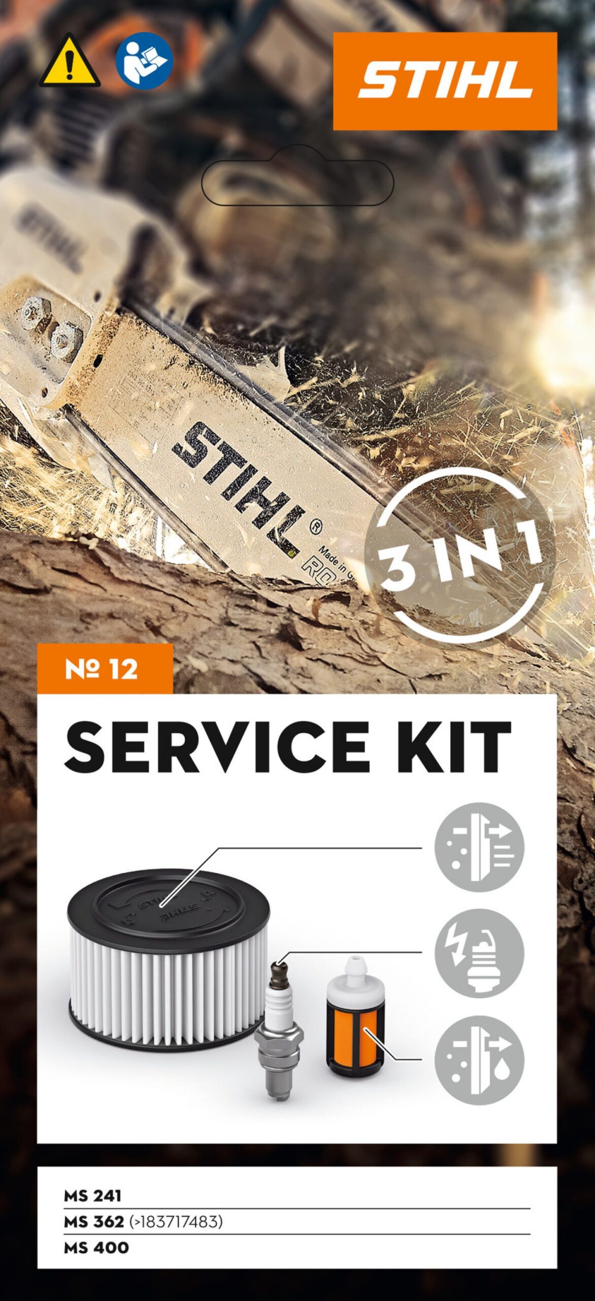 STIHL Service Kit 3: for MS 660 and MS 880, MS660, MS880