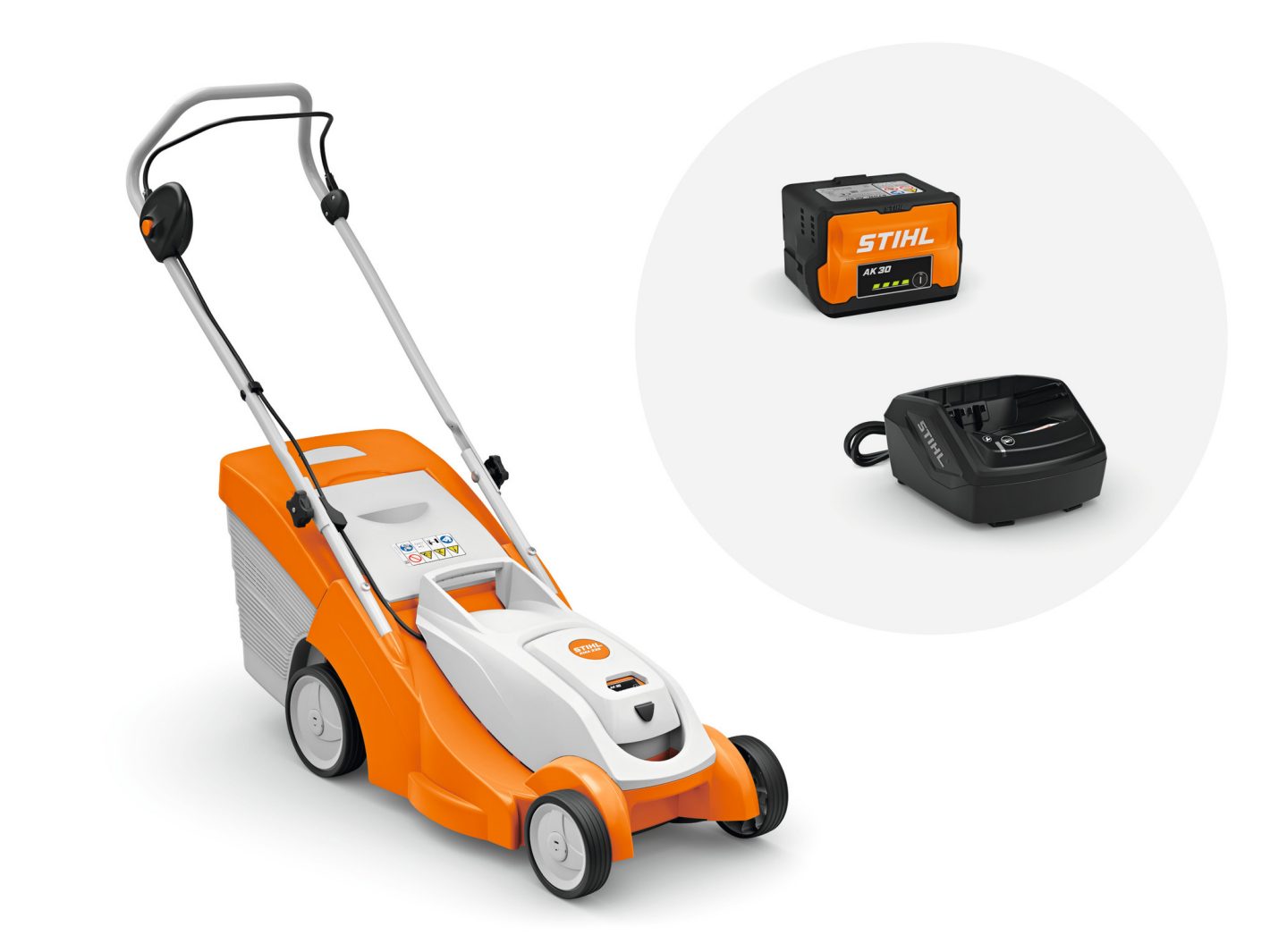 STIHL RMA 239 Battery Lawn Mower AK System with Battery and Charger, RMA239