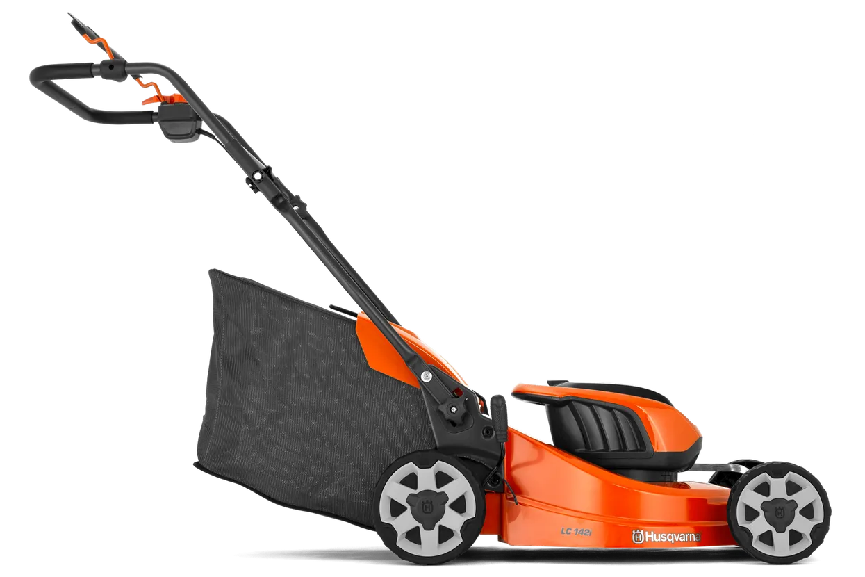 HUSQVARNA LC 142i Battery lawn mower battery and charger, LC142
